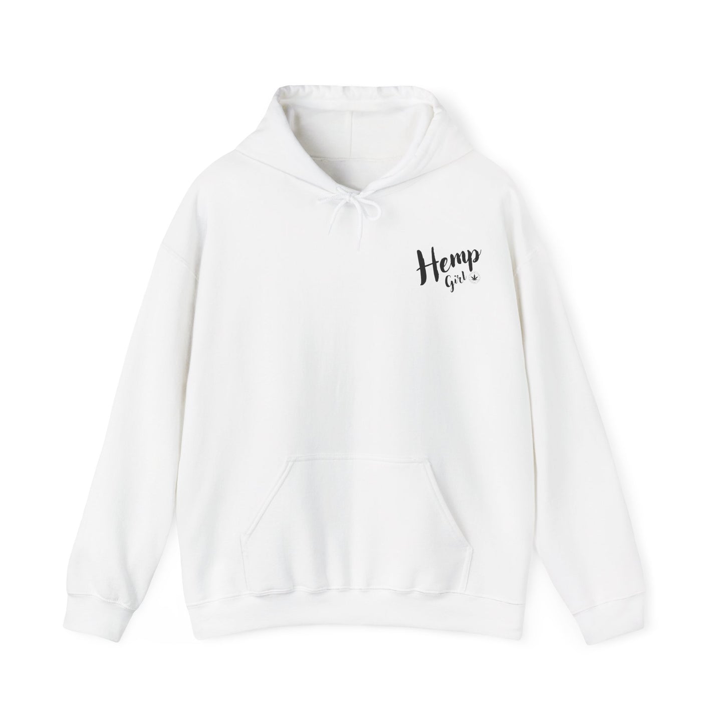 Hemp Girl #2 Unisex Heavy Blend™ Hooded Sweatshirt