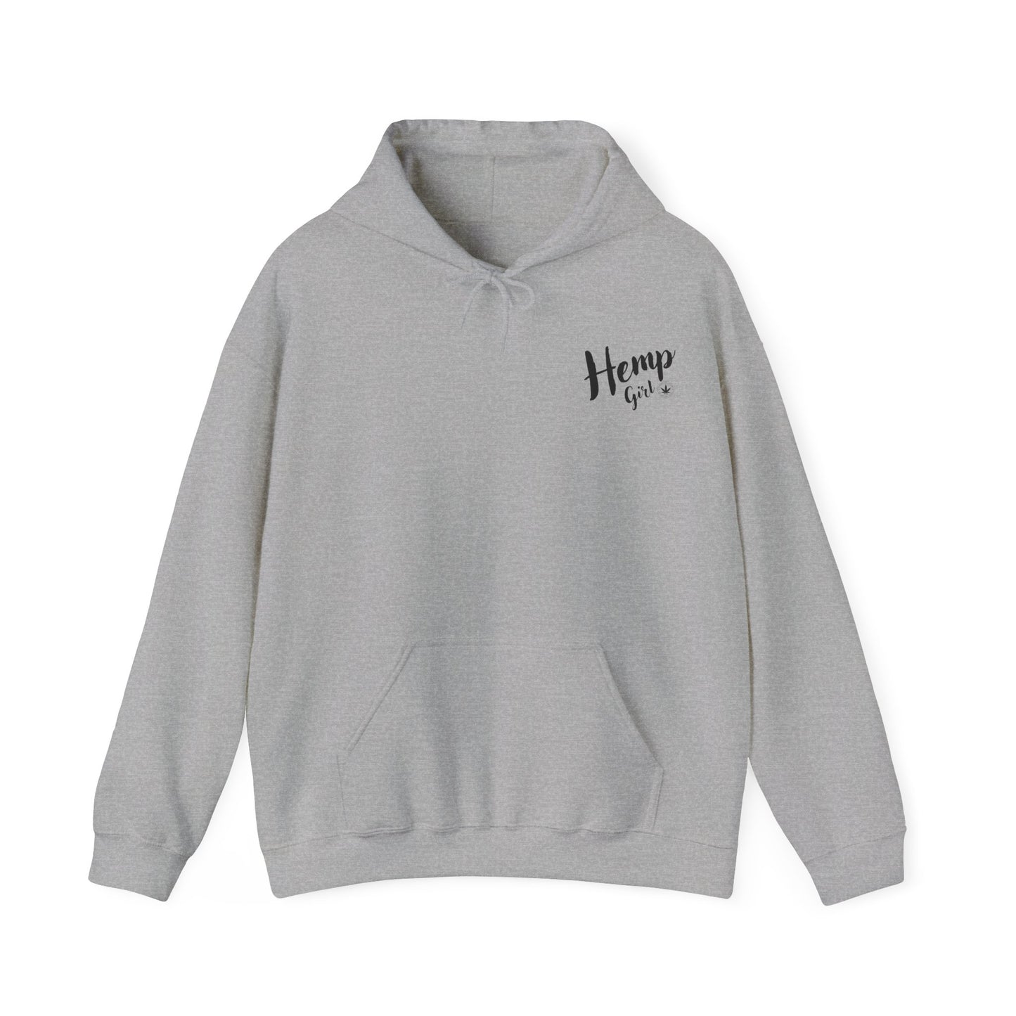 Hemp Girl #2 Unisex Heavy Blend™ Hooded Sweatshirt