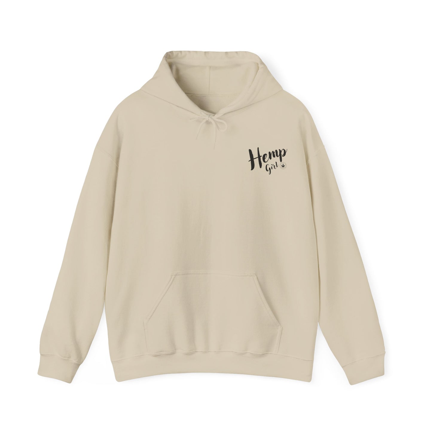 Hemp Girl #2 Unisex Heavy Blend™ Hooded Sweatshirt