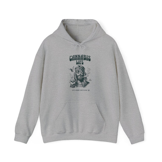 Cannabis Life #1 Heavy Blend™ Hooded Sweatshirt