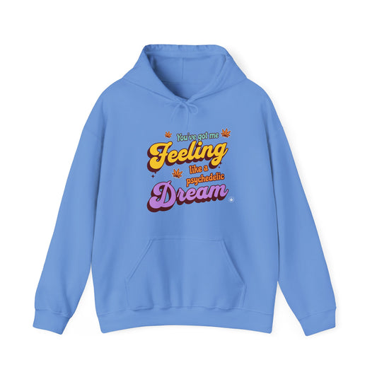 Feeling Psychedelic Unisex Heavy Blend™ Hooded Sweatshirt